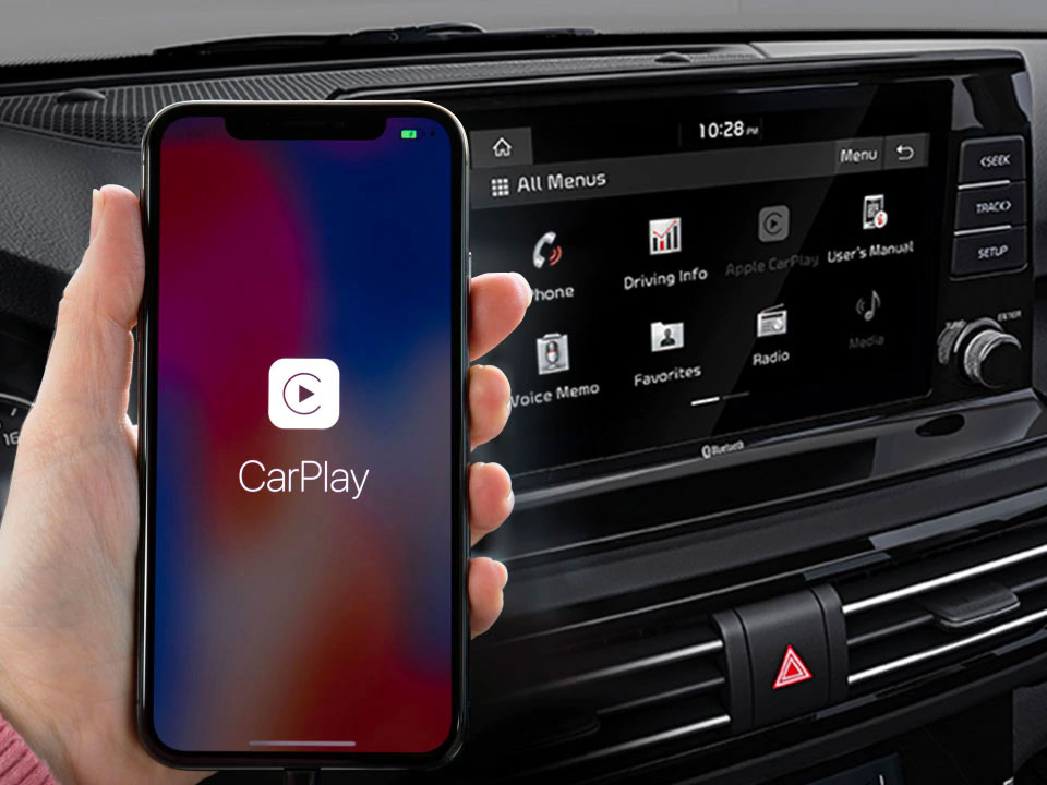 Sistema de conectividad con Apple Car Play & Android Auto​